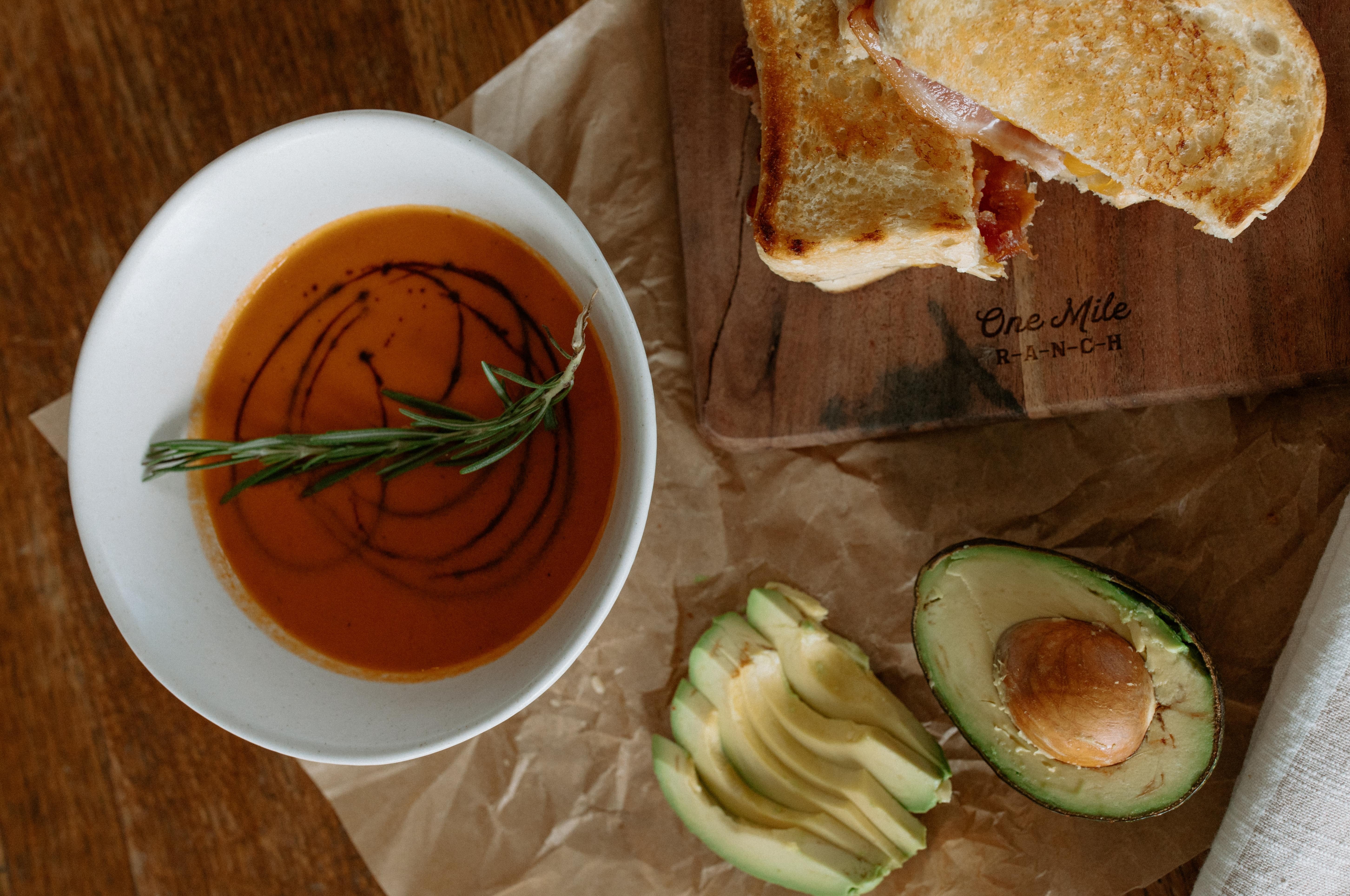 Balsamic Tomato Soup – One Mile Ranch