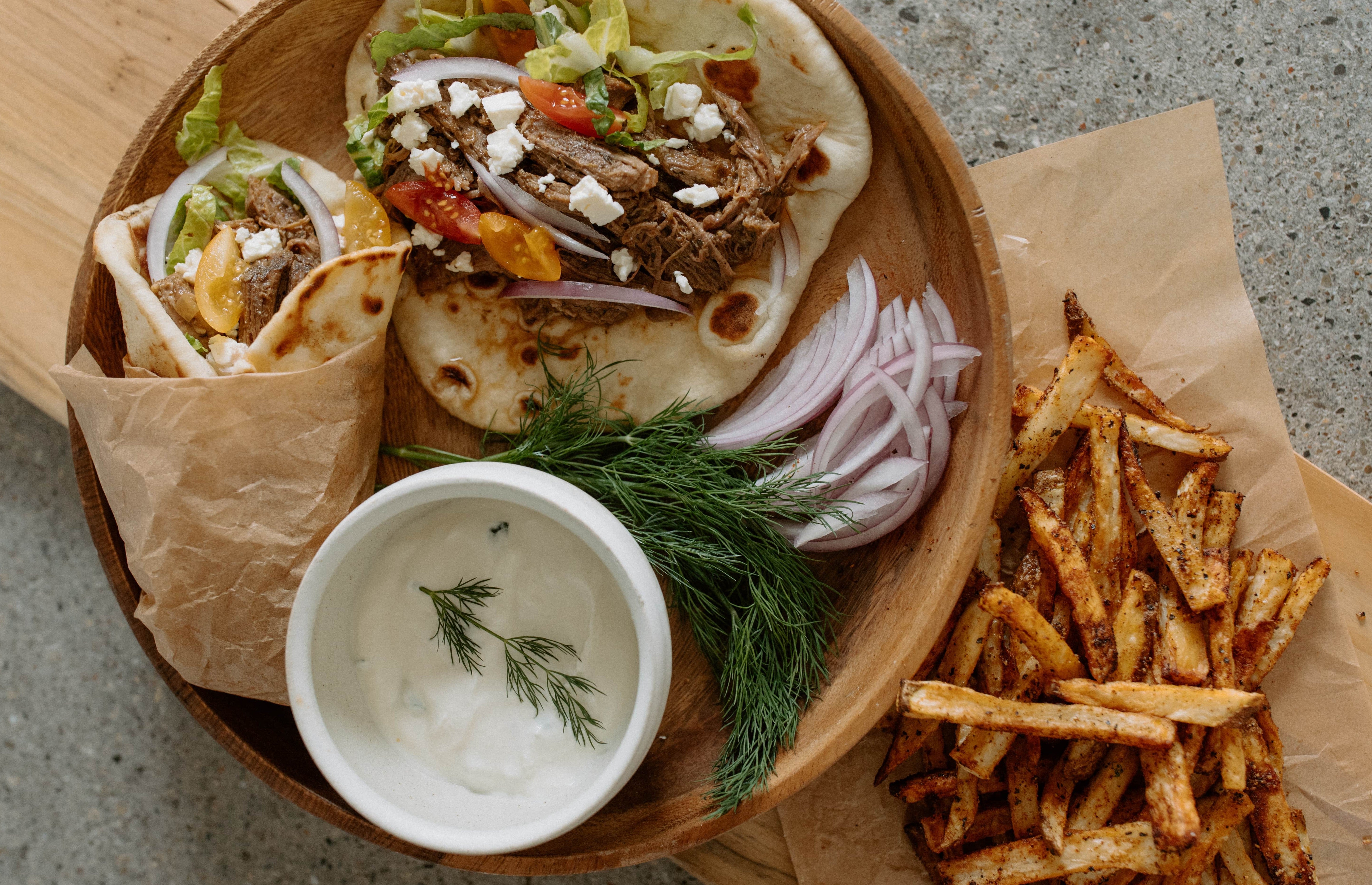 Beef Gyros – One Mile Ranch