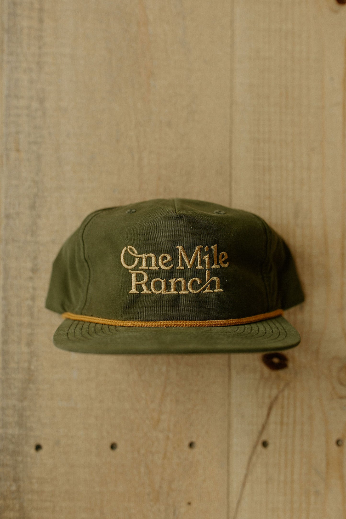 Retro One Mile Ranch Hat
