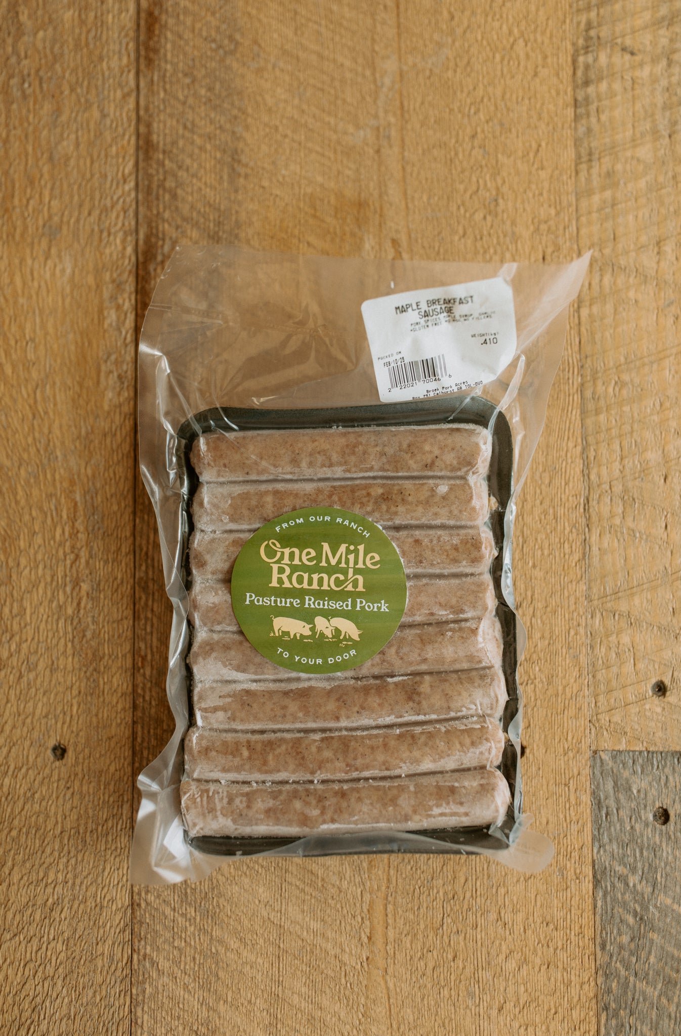 Maple Breakfast Sausage