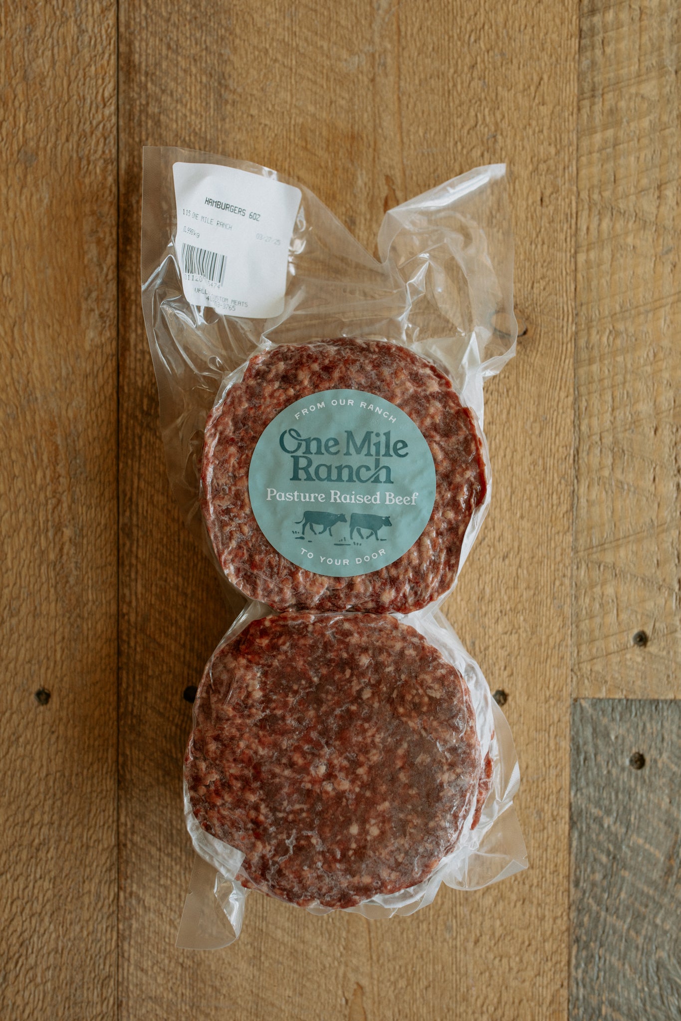 Hamburger Patties, 6 pack