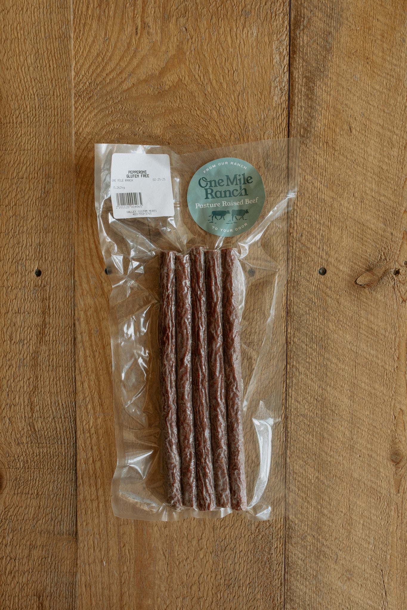 Beef Pepperoni Sticks