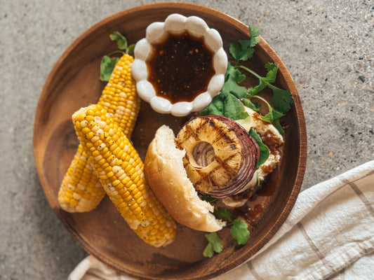 Teriyaki Pork Burgers