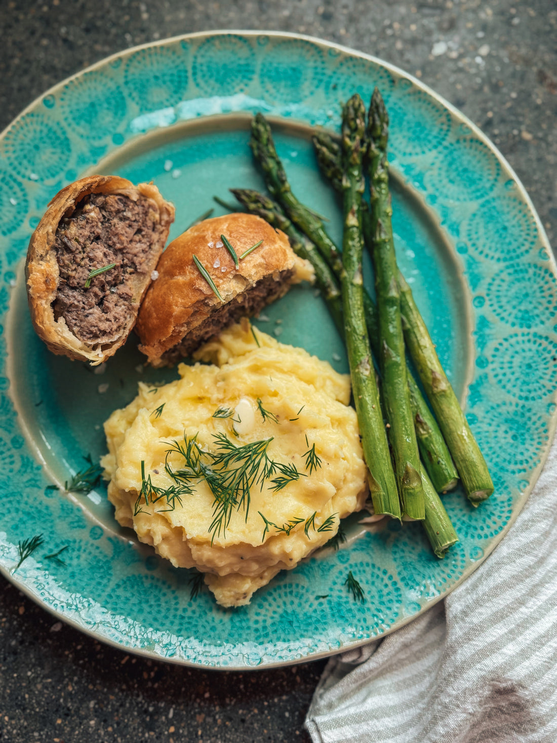 Cowboy Beef Wellington (ground beef)