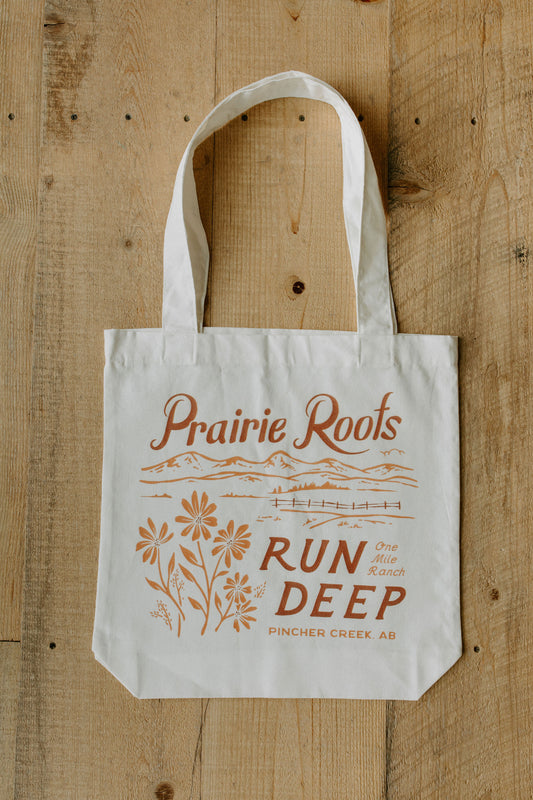 Prairie Roots Run Deep - Basic Tote