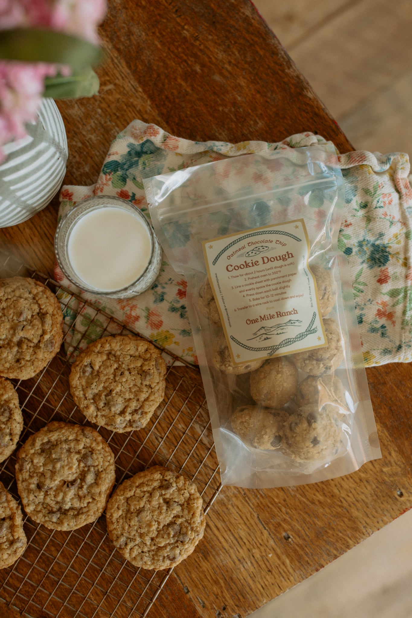 Cookie Dough - Oatmeal Chocolate Chip – One Mile Ranch