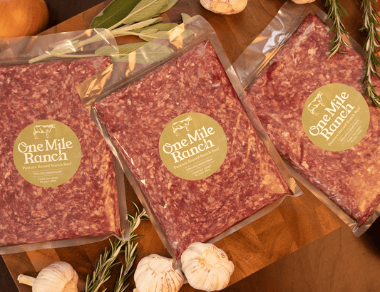 Pasture Raised Ground Beef Box