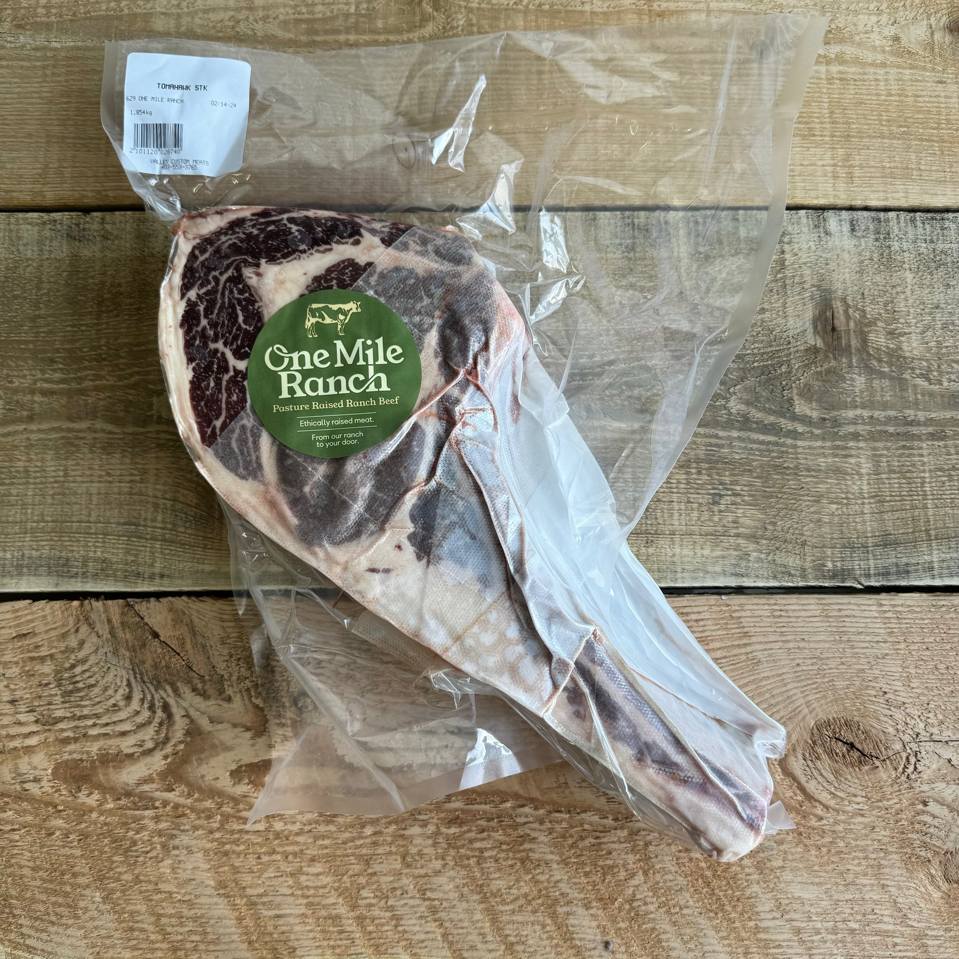 Tomahawk Steaks – One Mile Ranch