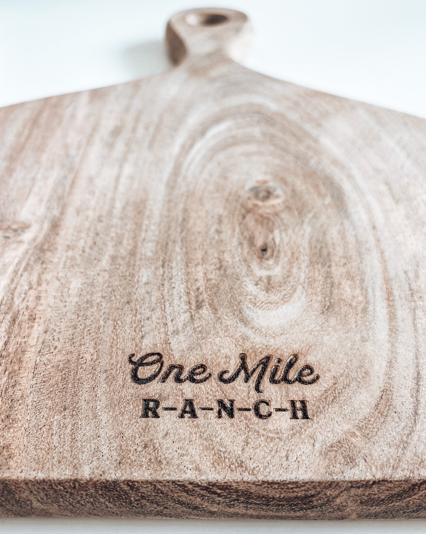 One Mile Ranch Cutting Board